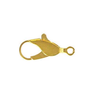 Lobster Clasp 15x7mm Gold